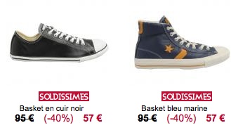 soldes galeries lafayette converse