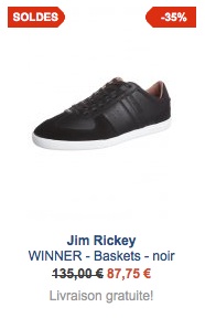 soldes Zalando - Jim Rickey