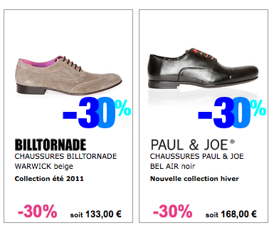 Soldes chaussures homme 