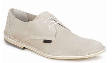 Chaussures de mariage homme blanc cassé