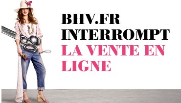 site BHV.fr