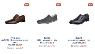 soldes chaussures hommes