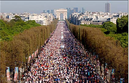 marathon paris 2012