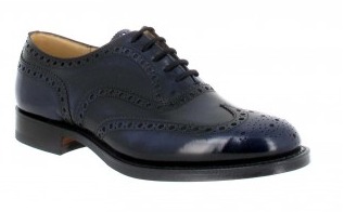 Chaussures homme bleues