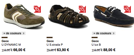 soldes geox chaussures hommes