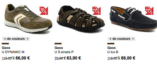 geox escarpins soldes