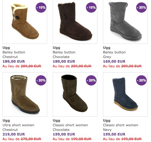 soldes bottes ugg 2013