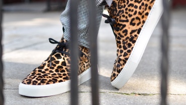 Sneakers leopard